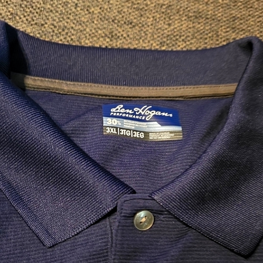 Hogan Performance Men's Navy Polo Shirt